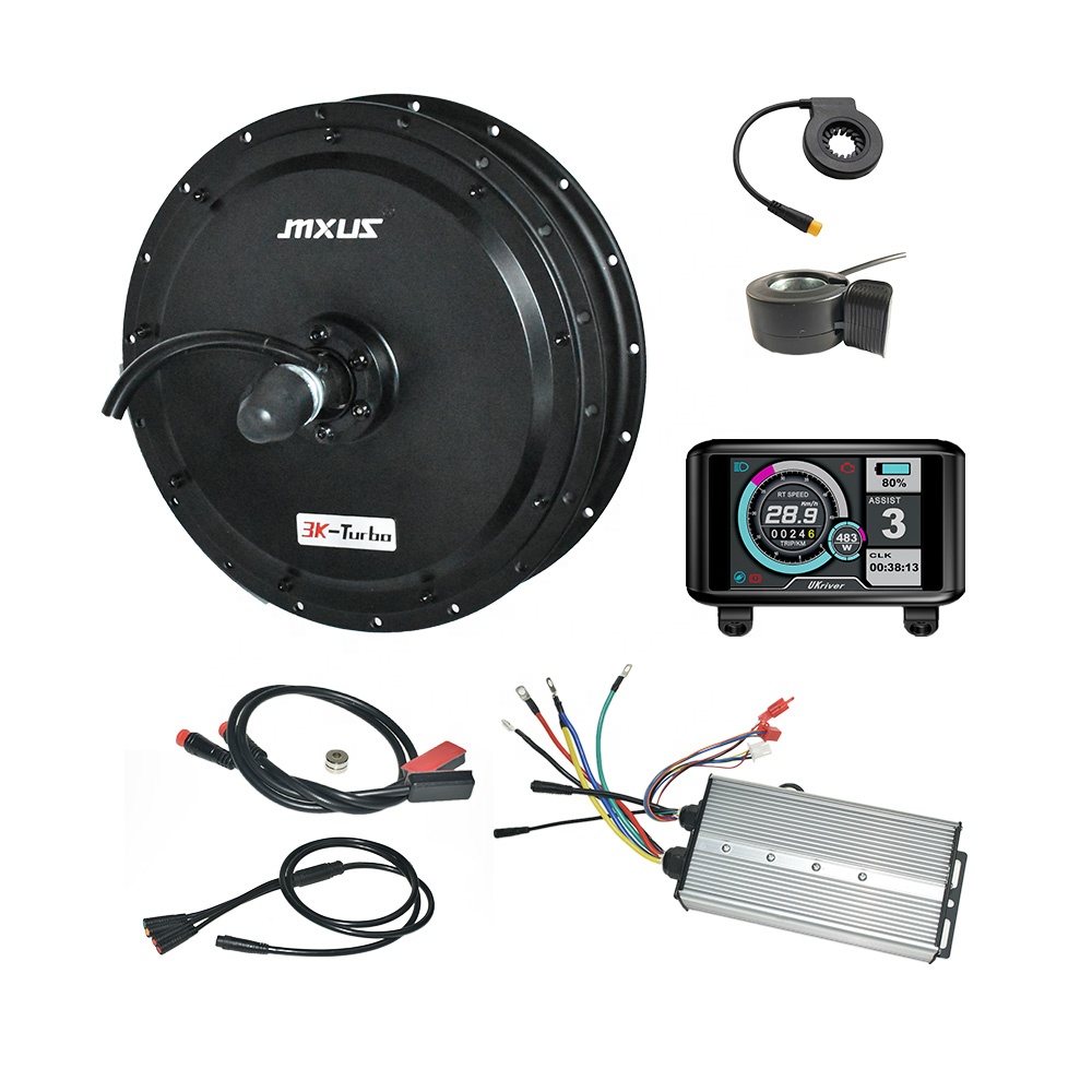 Electric Motorcycle Conversion Kit 72V - MXUS電動自転車135mmバイク72V 80A 100A 3000w電動自転車ハブモーター変換キット