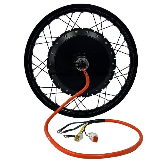 Electric Motorcycle Conversion Kit 72V - 高速QS273 8KW 3T/3.5T/4T/5Tハブモーター 17/18/19/21インチ電動バイク変換キット 72V 8000W
