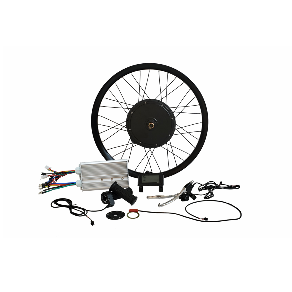 Electric Motorcycle Conversion Kit 72V - 高性能72V 3000W電動自転車変換キット29インチ26インチ電動自転車ハブモーター後輪キット（電動バイク用）